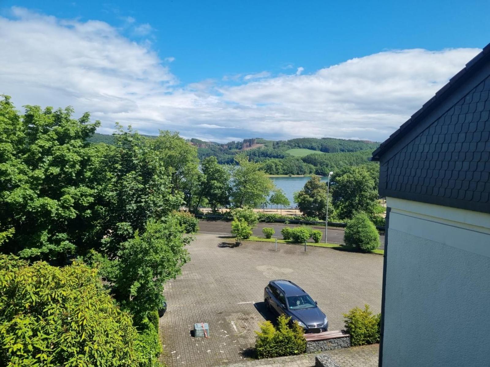 Andinas Fewo - Wunderschoener Ausblick Auf Den See Olpe bei Meschede Dış mekan fotoğraf